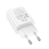 Зарядное устройство сетевое - блок питания HOCO N60, USB Type-C PD20W, белый