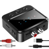 Аудио адаптер C56 приемник-передатчик (TX/RX) Bluetooth v5.4 - RCA / AUX 3.5мм, картридер TF, для дома и автомобиля, функция подключения двух устройств RX/TX