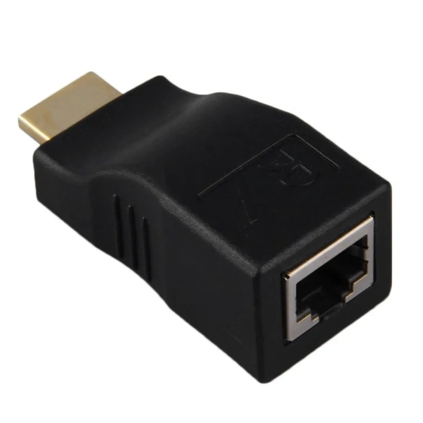 Удлинитель сигнала HDMI по витой паре RJ45 (LAN) до 30 метров, пассивный, комплект Удлинитель сигнала HDMI по витой паре RJ45 (LAN) до 30 метров, пассивный, комплект