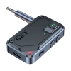 Аудио адаптер C25 приемник-передатчик (TX/RX) Bluetooth v5.3 - AUX 3.5мм, для дома и автомобиля, громкая связь (handsfree)