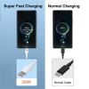 Зарядный USB дата-кабель Type-C для сверхбыстрой зарядки, 10A, 1 метр, белый