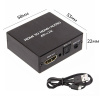 Адаптер - переходник HDMI - HDMI 4K - оптика (Toslink/SPDIF) - jack 3.5mm (AUX)