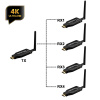 Удлинитель HDMI сигнала по Wi-Fi до 50 метров, UltraHD 4K, 1 передатчик + 4 приемника