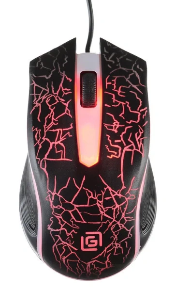 Мышь игровая проводная Оклик 395M SHADOW, 1500dpi, черный Мышь игровая проводная Оклик 395M SHADOW, 1500dpi, черный