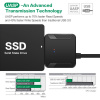 Адаптер - переходник - кабель SATA - USB3.0 для жесткого диска SSD/HDD 2.5″/3.5″ с разъемом питания, ver.01, черный