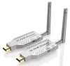 Удлинитель сигнала HDMI по Wi-Fi до 50 метров, активный, UltraHD 4K, комплект