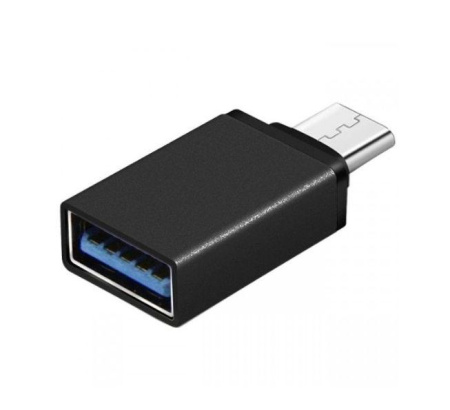 Адаптер - переходник OTG USB3.1 Type-C - USB3.0, черный