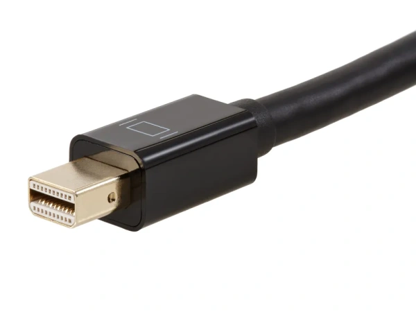 Кабель Mini DisplayPort - DisplayPort 4К, папа-папа, 1,8 метра, черный Кабель Mini DisplayPort - DisplayPort 4К, папа-папа, 1,8 метра, черный