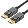 Кабель DisplayPort - DisplayPort, UltraHD 4K, папа-папа, 1,8 метра, черный