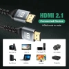 Кабель HDMI v2.1 Premium PRO UltraHD 8K 60Гц / 4K 120Гц, поддержка HDR, ARC, 48 Гбит/с, в оплетке, 3 метра