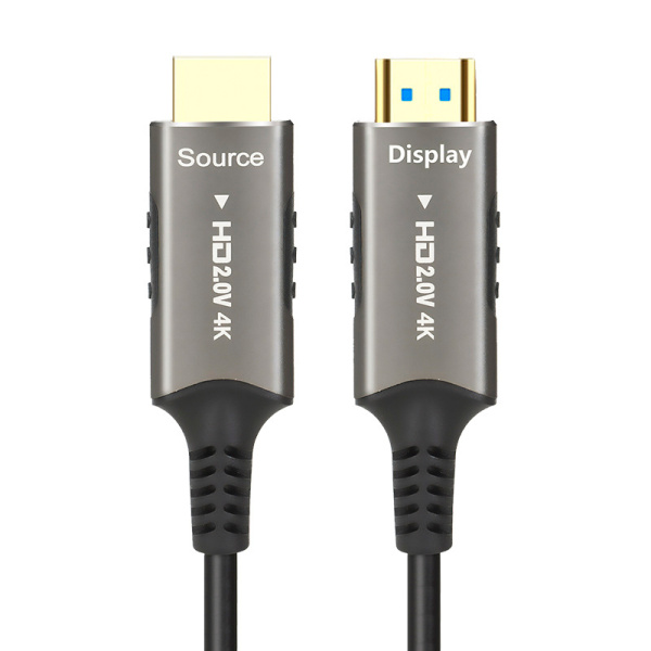 Кабель оптический HDMI v2.0 Optical UltraHD 4K 60Гц, поддержка HDR, ARC, 18 Гбит/с, 10 метров, черный Кабель оптический HDMI v2.0 Optical UltraHD 4K 60Гц, поддержка HDR, ARC, 18 Гбит/с, 10 метров, черный