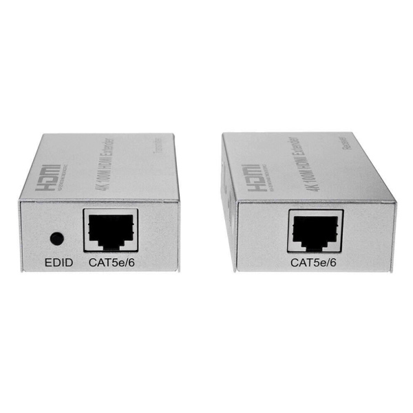 Удлинитель сигнала HDMI по витой паре RJ45 (LAN) до 100 метров, активный, UltraHD 4K, комплект Удлинитель сигнала HDMI по витой паре RJ45 (LAN) до 100 метров, активный, UltraHD 4K, комплект
