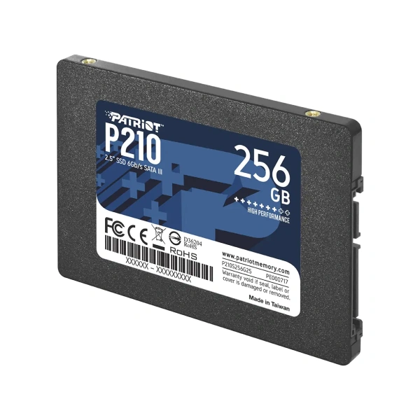 Жесткий диск Patriot P210 256GB P210S256G25 (2,5", SATA 3.0, 3D TLC NAND) Жесткий диск Patriot P210 256GB P210S256G25 (2,5", SATA 3.0, 3D TLC NAND)