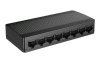 Сетевой хаб - коммутатор LAN - разветвитель RJ45 на 8 портов 10/100/1000 Мбит/с SG108M, черный
