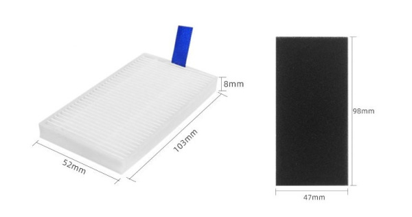 Фильтры для робота-пылесоса Xiaomi Robot Vacuum E5 (C108 / BHR7969EU)