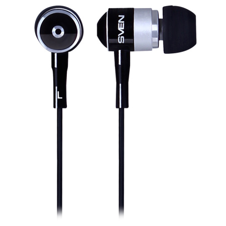 Наушники проводные Sven E-10 BK, черный