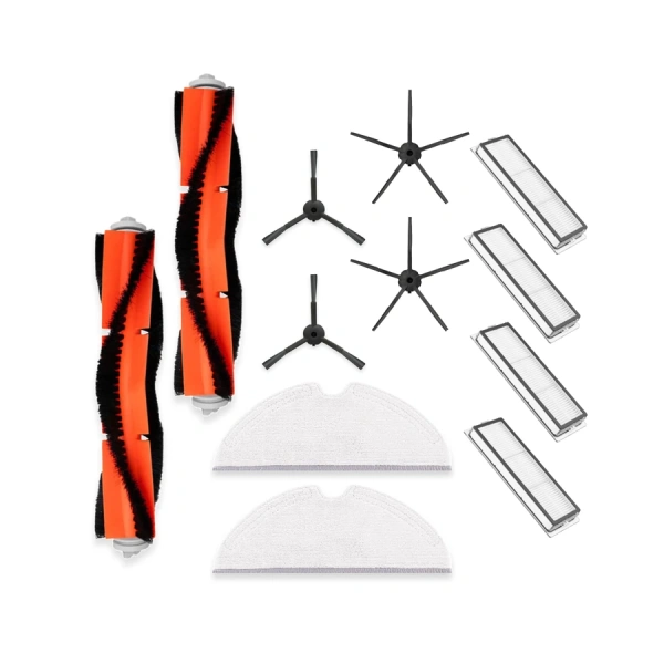 Набор аксессуаров Maxi для робота-пылесоса Roborock S51, черные боковые щетки