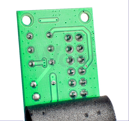 Синхронизатор двух блоков питания, электронный, релейный, с подложкой