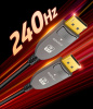 Кабель оптический DisplayPort v2.1 (DP2.1) 16K 30Гц / 4K 240Гц / 2K 300Гц / FHD 360Гц, 52 Гбит/с, 12 бит, 5 метров