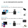 Беспроводной аудио адаптер Bluetooth 5.0 RX/TX, BT-600, черный