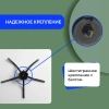 Боковая щетка на 5 лучей для робота-пылесоса Xiaomi Mi Robot Vacuum Cleaner (SDJQR02RR), черная