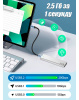 Кабель USB3.2 Type-C чип E-Marker, 4K 60Гц, PD100W (5A), 20 Гбит/с, алюминий, нейлоновая оплетка, 3 метра