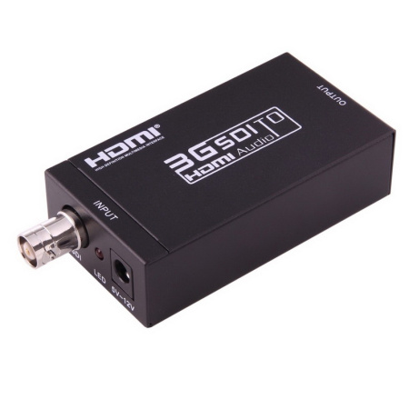 Адаптер - переходник SDI - HDMI, черный