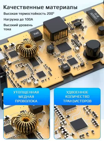 Зарядная станция на 20 USB портов mod. 1020P300WB, 5V2A/300W, активное охлаждение