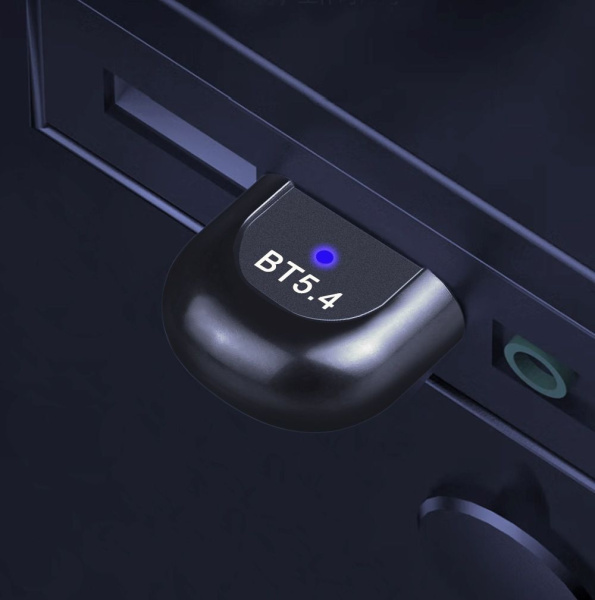 Адаптер USB2.0 - Bluetooth v5.4, ver.01 Адаптер USB2.0 - Bluetooth v5.4, ver.01
