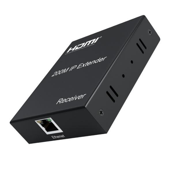 Удлинитель сигнала HDMI по витой паре RJ45 (LAN) до 200 метров, активный, FullHD 1080p, комплект 1 TX + 9 RX + коммутатор RJ45 Удлинитель сигнала HDMI по витой паре RJ45 (LAN) до 200 метров, активный, FullHD 1080p, комплект 1 TX + 9 RX + коммутатор RJ45