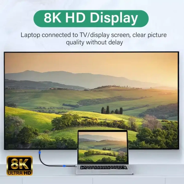 Кабель HDMI v2.1 Premium PRO UltraHD 8K 60Гц / 4K 120Гц, поддержка HDR, ARC, 48 Гбит/с, в оплетке, 1 метр Кабель HDMI v2.1 Premium PRO UltraHD 8K 60Гц / 4K 120Гц, поддержка HDR, ARC, 48 Гбит/с, в оплетке, 1 метр