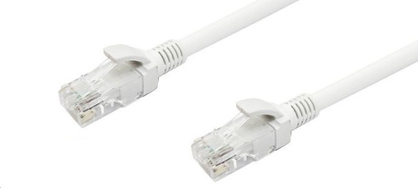 Сетевой кабель - витая пара - RJ45 (LAN) патчкорд UTP CAT-6, 5 метров, белый