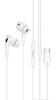 Наушники с микрофоном HOCO M101 Pro, Type-C, белый