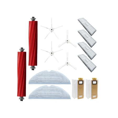 Набор аксессуаров Maxi для робота-пылесоса Roborock S7, белые боковые щетки