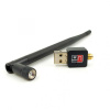 Адаптер - беспроводной WiFi-приемник USB2.0, длинная антенна, до 600 Мбит/с, 2.4GHz