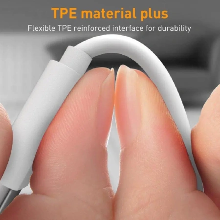 Универсальный зарядный кабель 3-в-1 USB Type-C - Lightning - MicroUSB, 3А, 1.5 метра, белый