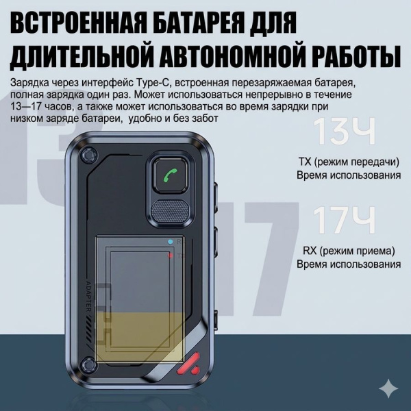 Аудио адаптер C25 приемник-передатчик (TX/RX) Bluetooth v5.3 - AUX 3.5мм, для дома и автомобиля, громкая связь (handsfree)
