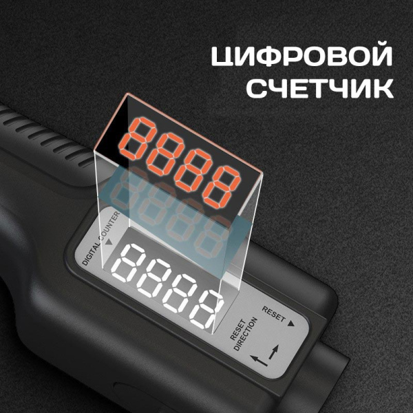 Тренажер для кисти и запястья PRO со счетчиком и с регулировкой нагрузки от 10 до 100 кг - эспандер, черно-серый Тренажер для кисти и запястья PRO со счетчиком и с регулировкой нагрузки от 10 до 100 кг - эспандер, черно-серый