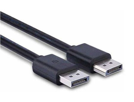 Кабель DisplayPort - DisplayPort, UltraHD 4K 144Hz, папа-папа, 1,8 метра, черный