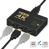Адаптер - переключатель - свитч 3×1 HDMI, UltraHD 4K 3D, пульт, активный, черный