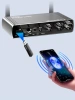 Караоке-система Аудио адаптер Hi-Fi LY18, микрофон проводной YS-102 с кабелем XLR - jack 6,35 мм
