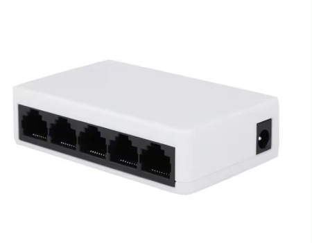 Сетевой хаб - коммутатор LAN - разветвитель RJ45 на 5 портов, 10/100 Мбит/с