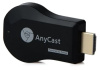 Адаптер - донгл - HDMI WiFi-приемник Anycast M9 Plus для подключения смартфона к телевизору, FullHD, однодиапазонный - 2.4GHz, черный