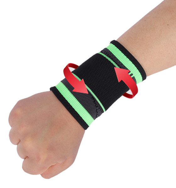 Фиксатор запястья - регулируемый бандаж запястного сустава - ортопедическая поддержка - спортивный компрессионный суппорт, окружность 19-21см (L), черно-зеленый Фиксатор запястья - регулируемый бандаж запястного сустава - ортопедическая поддержка - спортивный компрессионный суппорт, окружность 19-21см (L), черно-зеленый
