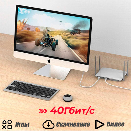 Сетевой кабель RJ45 - витая пара - патчкорд SFTP CAT-8 40 Гбит/с POE, бескислородная медь, двойное экранирование, 26 AWG, 30 метров, белый