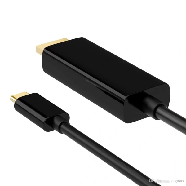 Кабель USB3.1 Type-C - HDMI, UltraHD 4K30Hz, 1,8 метра, черный Кабель USB3.1 Type-C - HDMI, UltraHD 4K30Hz, 1,8 метра, черный