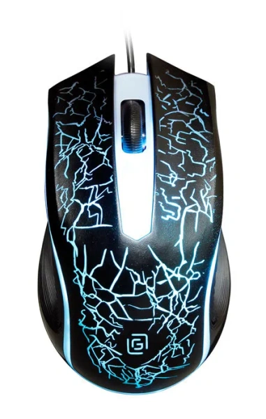 Мышь игровая проводная Оклик 395M SHADOW, 1500dpi, черный Мышь игровая проводная Оклик 395M SHADOW, 1500dpi, черный