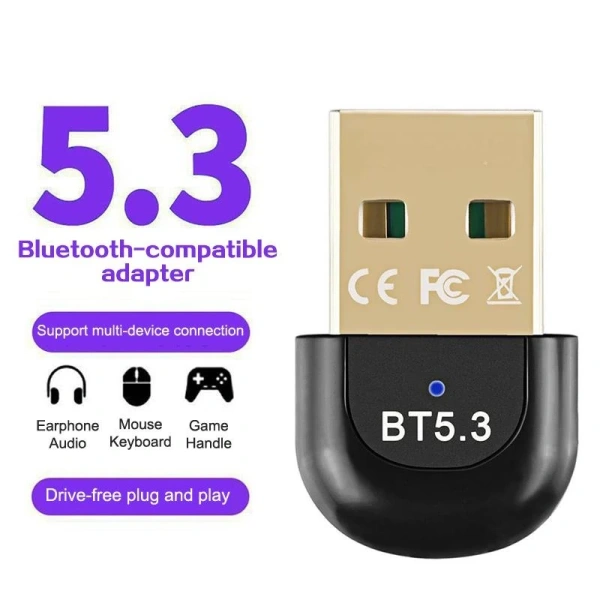 Адаптер USB2.0 - Bluetooth v5.3 Адаптер USB2.0 - Bluetooth v5.3