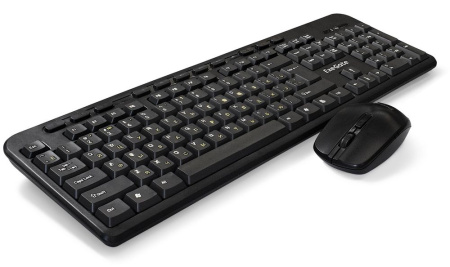 Комплект беспроводной клавиатура и мышь ExeGate Professional Standard Combo MK240, черный