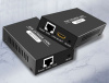 KVM-удлинитель HDMI USB по витой паре RJ45 UTP (LAN) до 150 метров, FullHD 1080p, комплект, черный